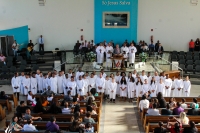 Batismo nas águas: AD Lavras realiza segundo batismo de novos membros no Templo Sede