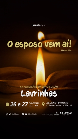 63º Aniversário da Congregação Lavrinhas