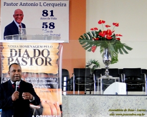 EBD presta homenagem ao dia do Pastor