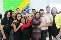 Equipe campe&atilde; do 2&ordm; Festival de M&uacute;sica Gospel: Jardim Gl&oacute;ria