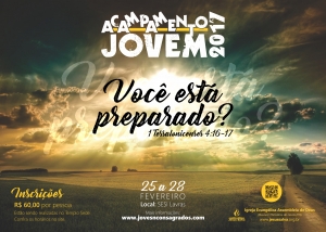 Estão abertas as inscrições para o Acampamento Jovem 2017