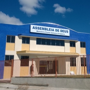 Fachada do Novo Templo em Ijaci/MG