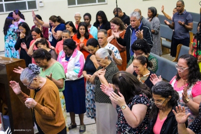 C&iacute;rculo de Ora&ccedil;&atilde;o Jardim das Oliveiras se reuniu em culto na &uacute;ltima segunda-feira de outubro