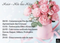 Mês das Mães: Escola Bíblica Dominical terá uma programação especial