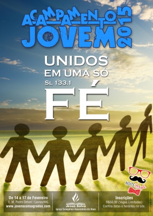 Acampamento Jovem 2015 - As inscrições começam na quinta-feira (29/01)