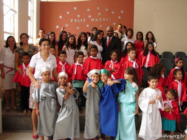 O Natal já começou na Escola Bíblica Dominical