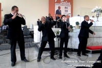 Domingo alegre e cheio da beleza de Cristo. Confira fotos do culto de ceia e de domingo &agrave; noite