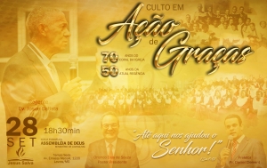 Culto em Ação de Graças pelos 70 anos do Coral da Igreja