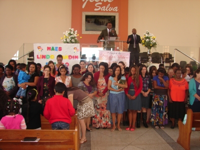 Escola B&iacute;blica Dominical Homenageia as M&atilde;es