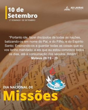 Segundo domingo de setembro, Dia Nacional de Missões