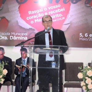 Culto de posse do novo secretário de missões da Semeadecal