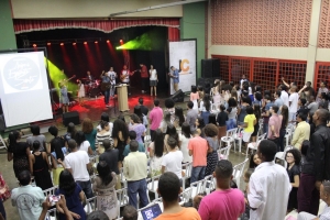 Jovens se reuniram durante o período de carnaval no Acampamento Jovem 2017