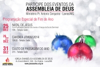 Programa&ccedil;&atilde;o Especial de Fim de Ano