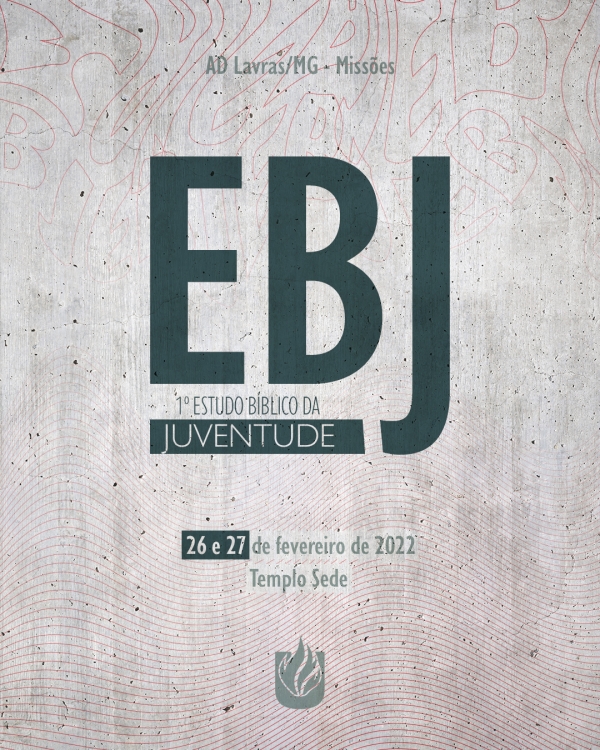 Primeiro Encontro Bíblico da Juventude (EBJ) será realizado nos dias 26 e 27 de fevereiro