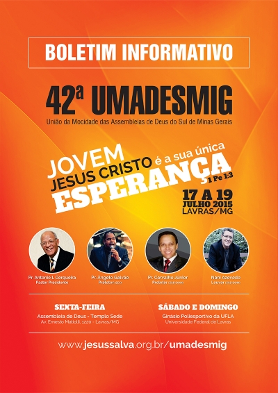 Fa&ccedil;a Download do Boletim Informativo da UMADESMIG 2015