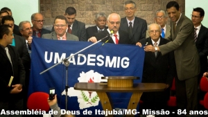 Itajubá recebe a bandeira da UMADESMIG 2018