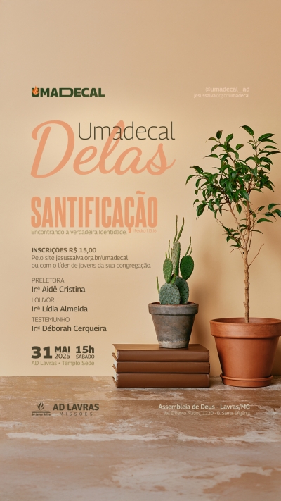 Umadecal Delas: encontro re&uacute;ne jovens mulheres de Lavras e regi&atilde;o, fa&ccedil;a a sua inscri&ccedil;&atilde;o