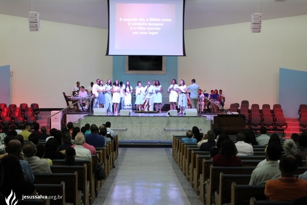 Confira as fotos e vídeo do Musical de Páscoa