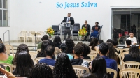 Culto EBA (dos adolescentes) &eacute; realizado na Congrega&ccedil;&atilde;o Central