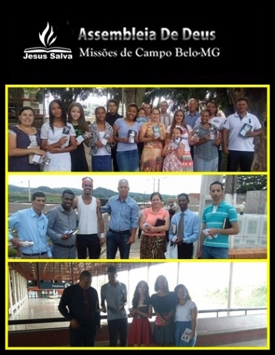 Feriado de Finados com Evangelismo em Campo Belo-MG