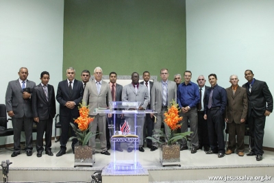 Cana Verde celebra a&ccedil;&atilde;o de gra&ccedil;as pelo anivers&aacute;rio do Pr. Jo&atilde;o Santana