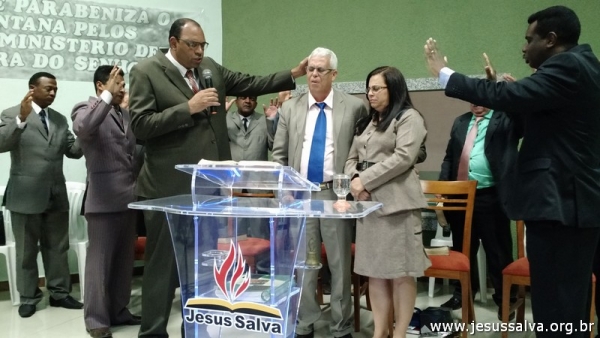 Assembleia de Deus em Cana Verde celebra 27 anos de Ministério Pastoral do Pr. João Santana naquela cidade