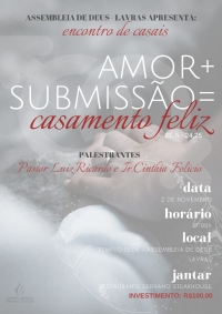 Inscri&ccedil;&otilde;es abertas para o Encontro de Casais