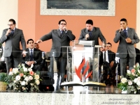 O poder da mensagem da cruz. Confira mensagem e fotos de mais um culto aben&ccedil;oado na Assembleia de Deus - Lavras