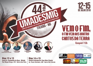 Umadesmig será realizada em Itajubá nos dias 12 a 15 de julho