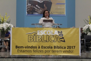 Confira as fotos do culto de abertura da Escola Bíblica 2017