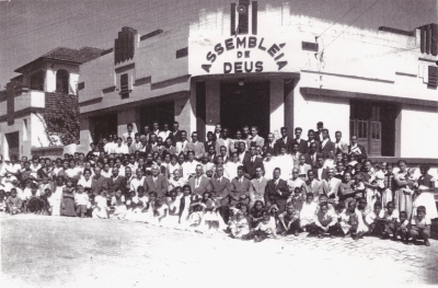 Antigo Templo Sede da Assembleia de Deus em Lavras, hoje Congregação Central