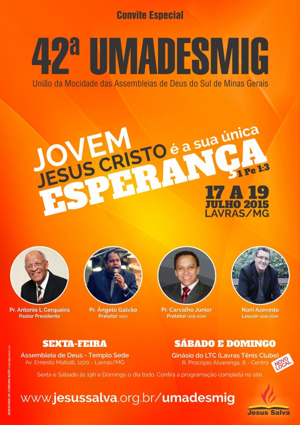 UMADESMIG 2015 - Confira os hinos do Conjunto Jovem Unificado