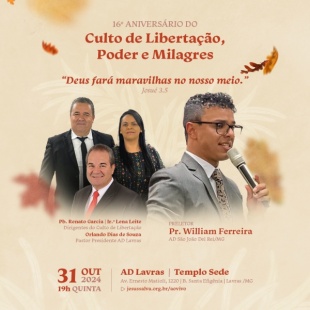 16º Aniversário do Culto de Libertação, Poder e Milagres