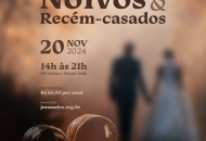 Curso para noivos e recém-casados, faça já a sua inscrição até o dia 5/11