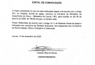 Edital de Convocação